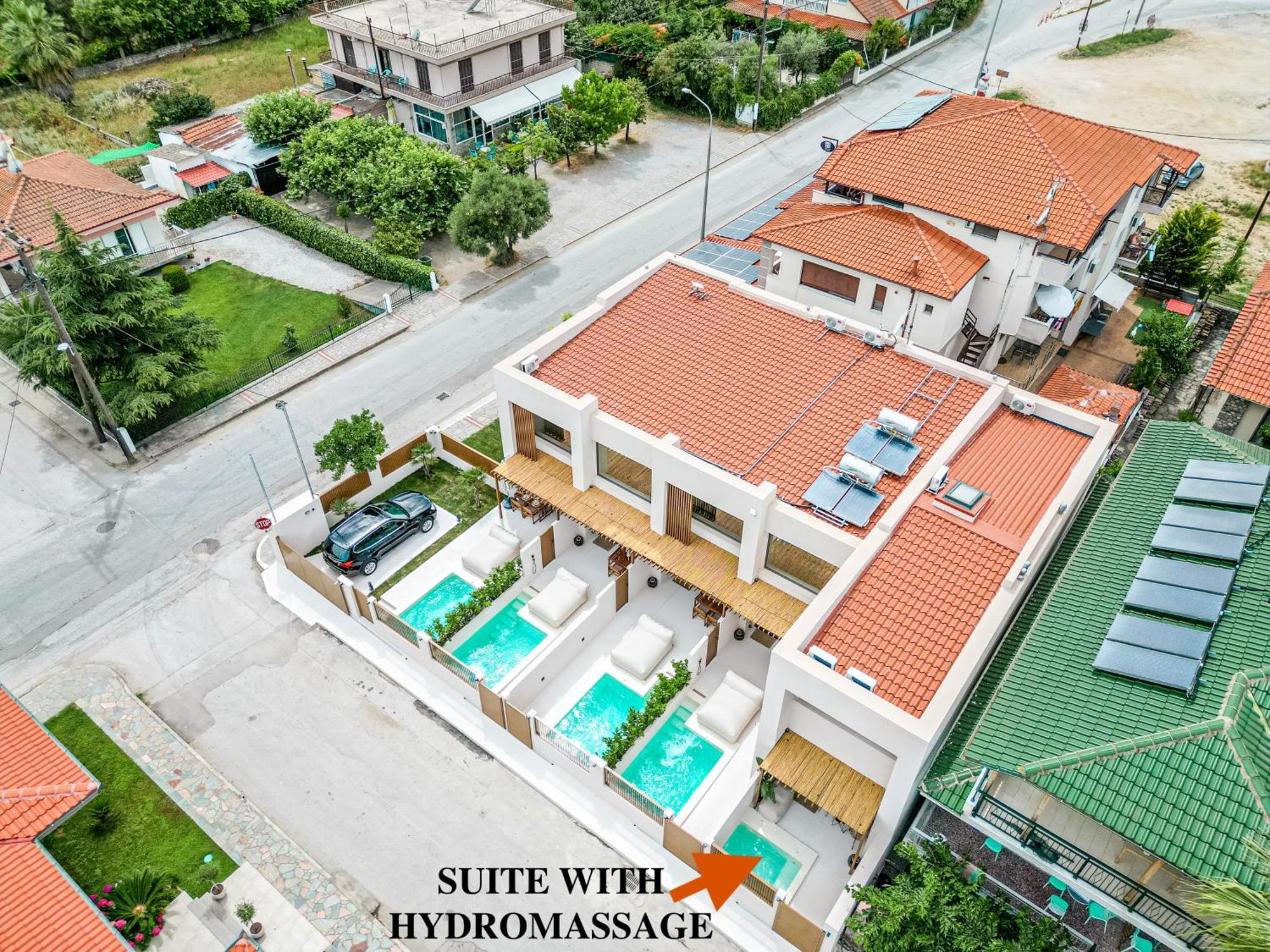 Adorno Private Suites Only Adults & Kids 12 Plus Vrasná エクステリア 写真